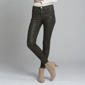 HOST PICK FREE PEOPLE Driftwood Jackie Coated Jeans